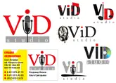 Разработка логотипа и визитки для студии звукозаписи «Vid-Studio»