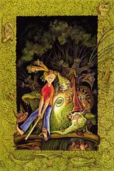 Обложка к книге В. Кострова «Злая ведьма Варвара», издательство «Азбука», 2004 г.