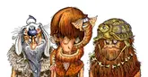 Иллюстрация к книге А. Усачёва «Первобытная история», издательство «Азбука», 2015 г.