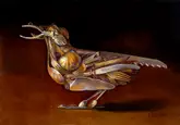 Птица. 2002. 50×35. Холст, масло